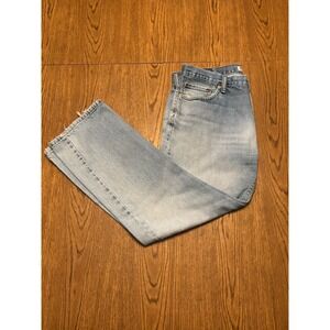 Vintage Levis Jean's Men 36x30 Blue 505 Light Wash‎ 90s High Rise Straight Reg